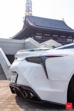 Lexus LC500 Hybrid on Vossen Wheels (HF-1) 2018 года (JP)